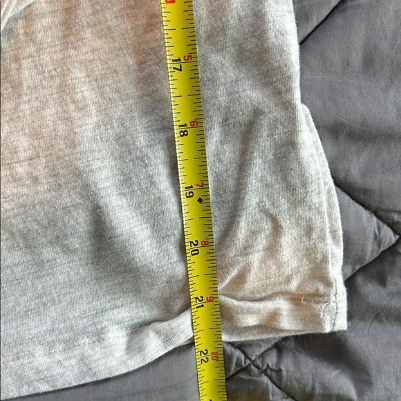 Active Basic Heather Gray Long Sleeve Top - Picture 3 of 4